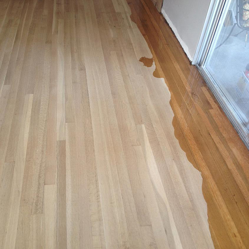 Hardwood Floor Room Scene