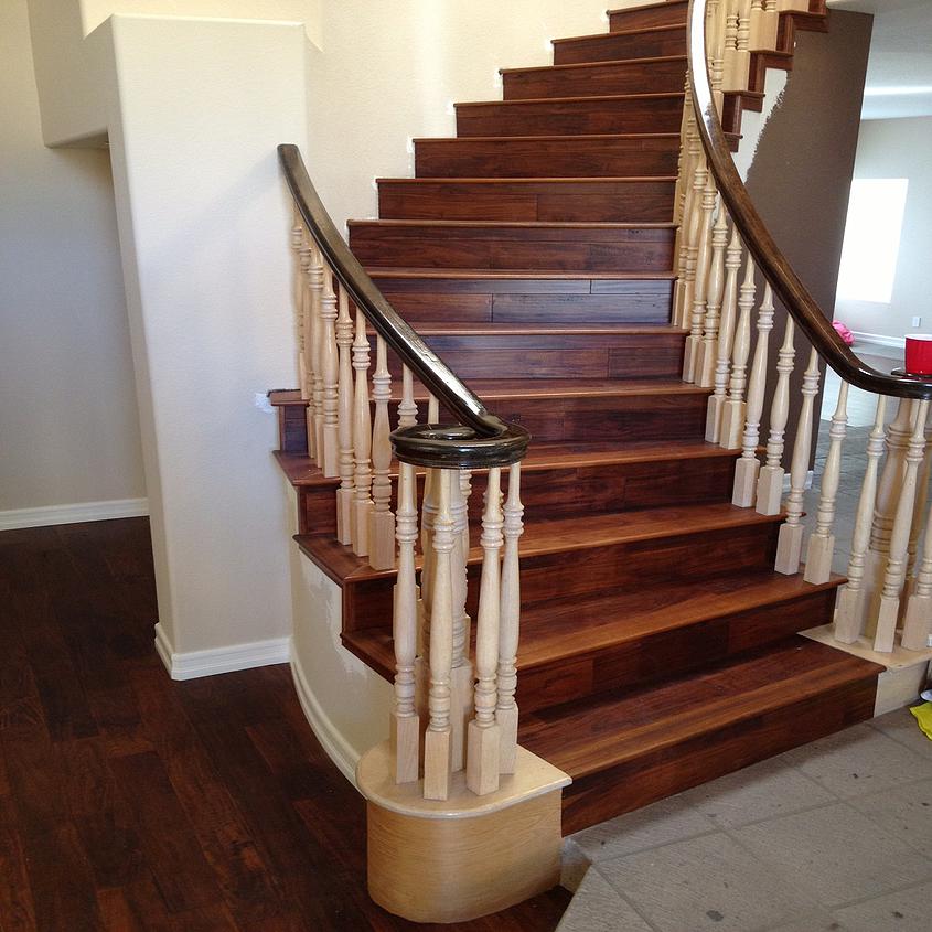 Hardwood Floor Room Scene