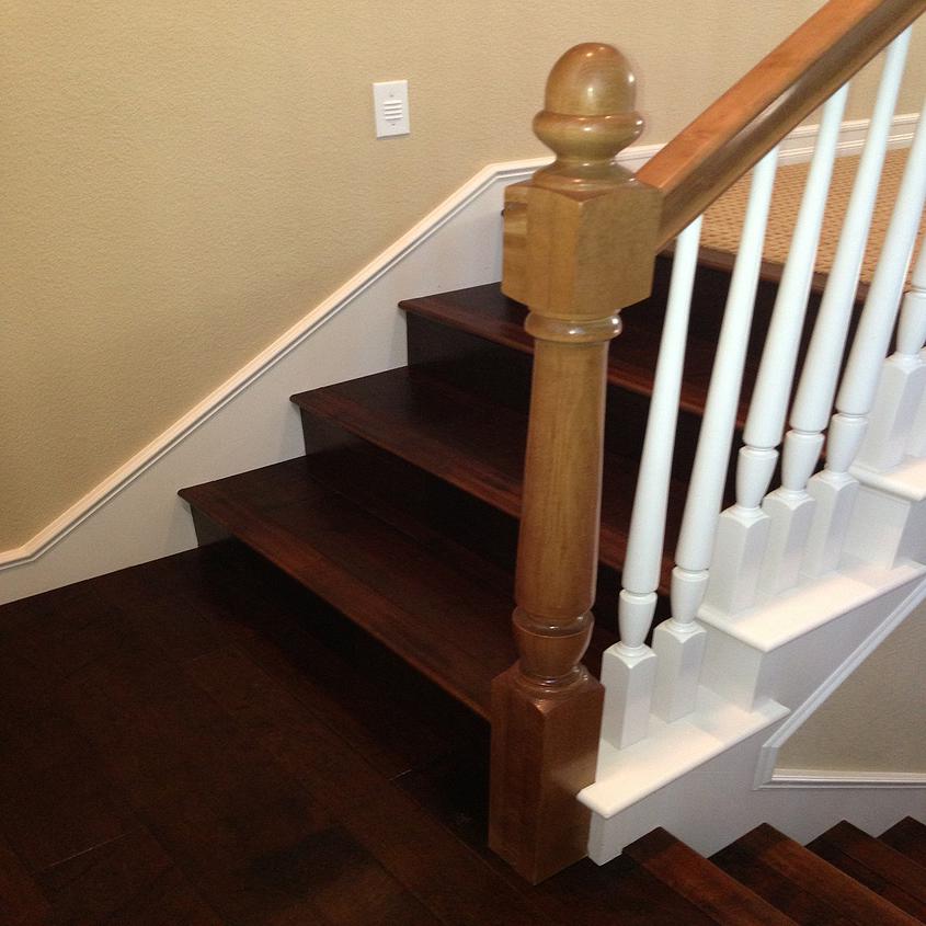 Hardwood Floor Room Scene