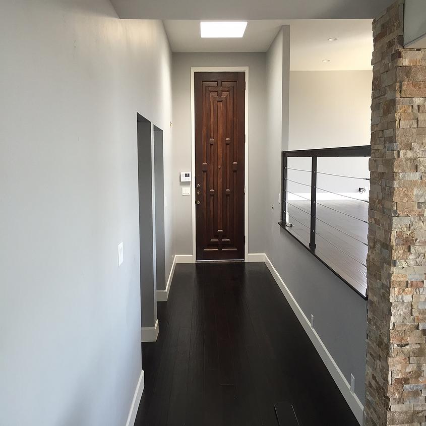 Hardwood Floor Room Scene