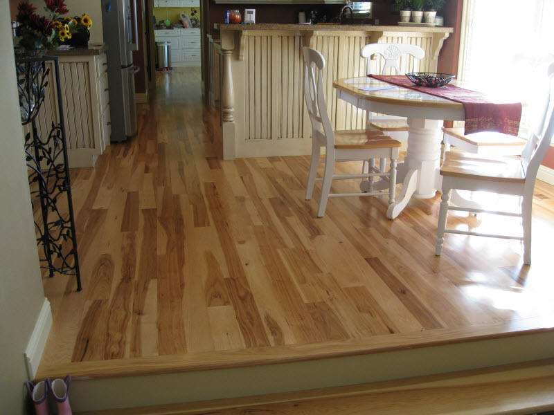 Hardwood Floor Room Scene