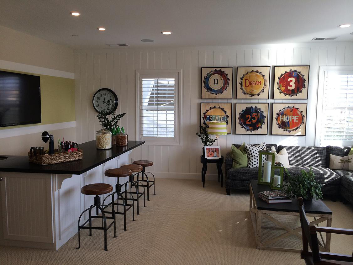 Hardwood Floor Room Scene