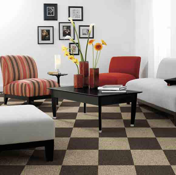 Hardwood Floor Room Scene