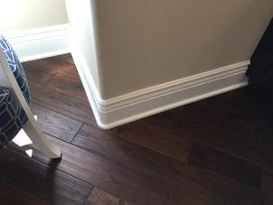 Hardwood Floor Room Scene