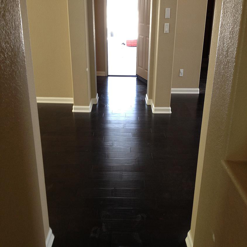 Hardwood Floor Room Scene