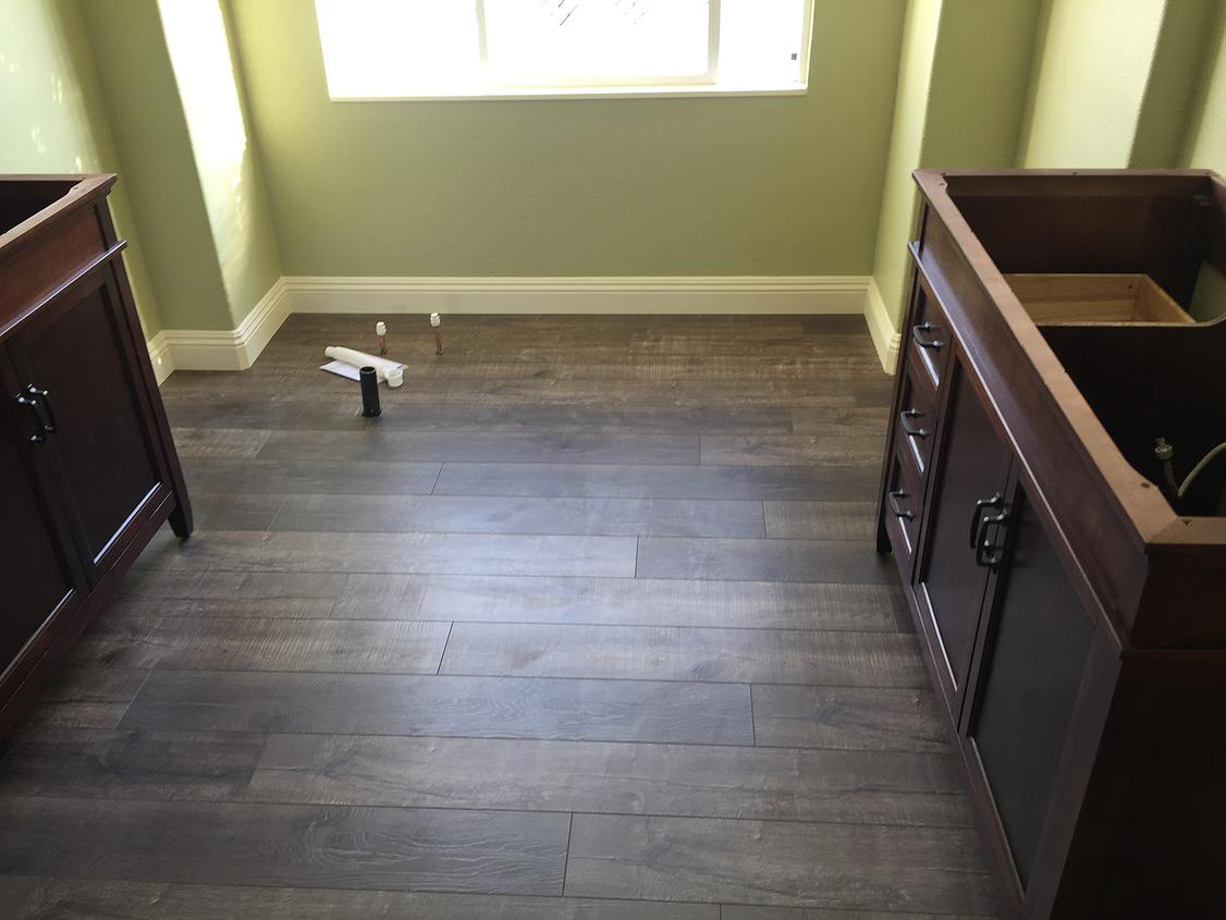 Hardwood Floor Room Scene