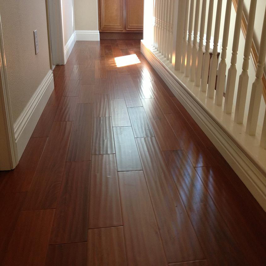 Hardwood Floor Room Scene