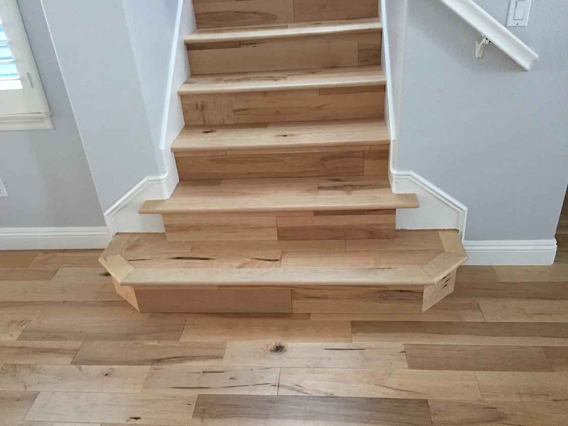 Hardwood Floor Room Scene