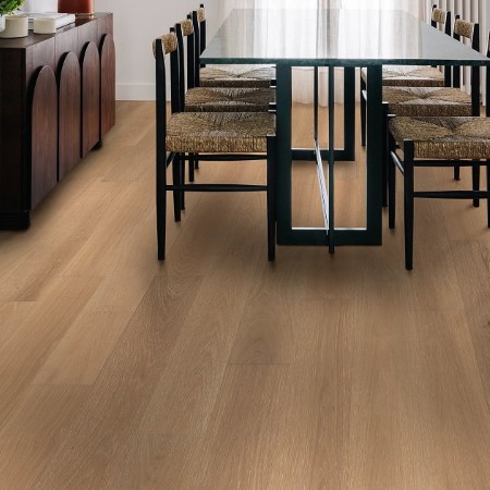 Anderson Tuftex Carpentry Oak Amber Glow Hardwood Room Scene