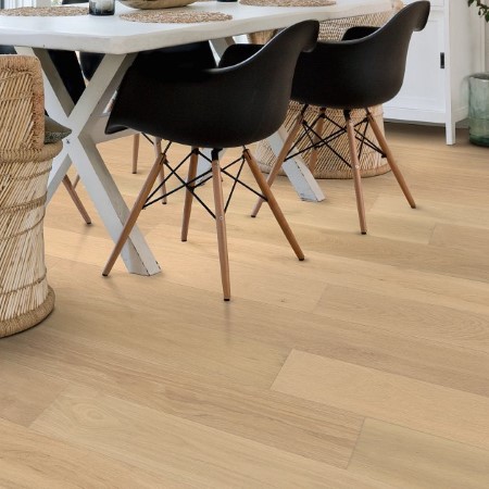 Anderson Tuftex Carpentry Oak Wheat Hardwood Room Scene