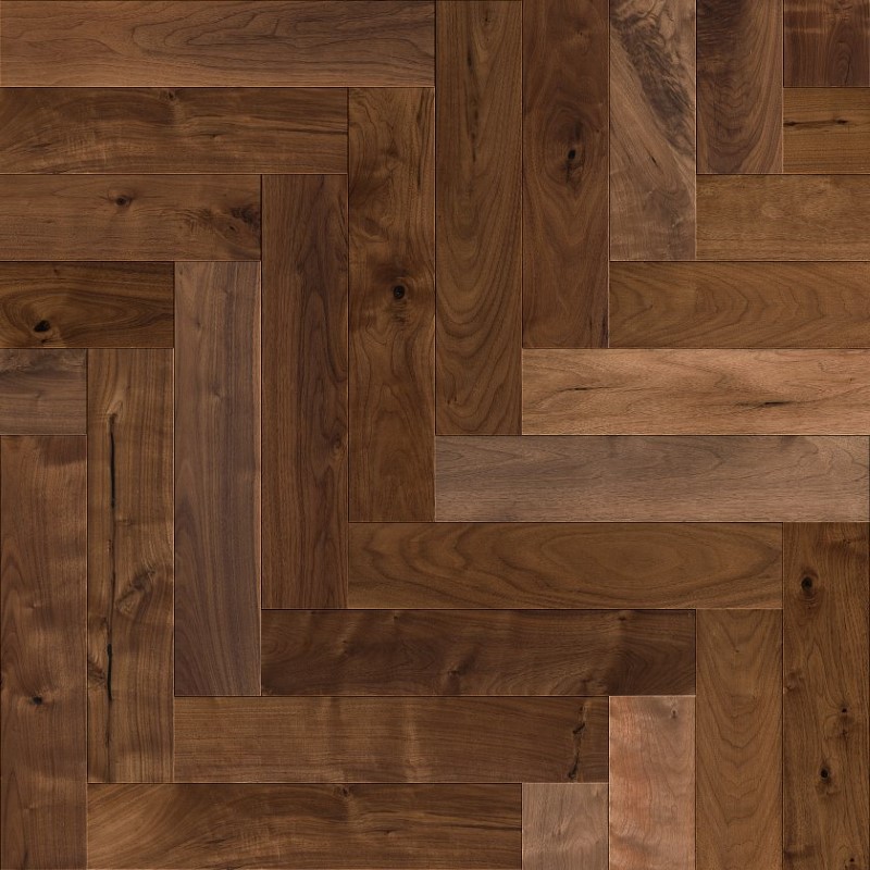 Anderson Tuftex Revival Walnut Herringbone Rye Hardwood