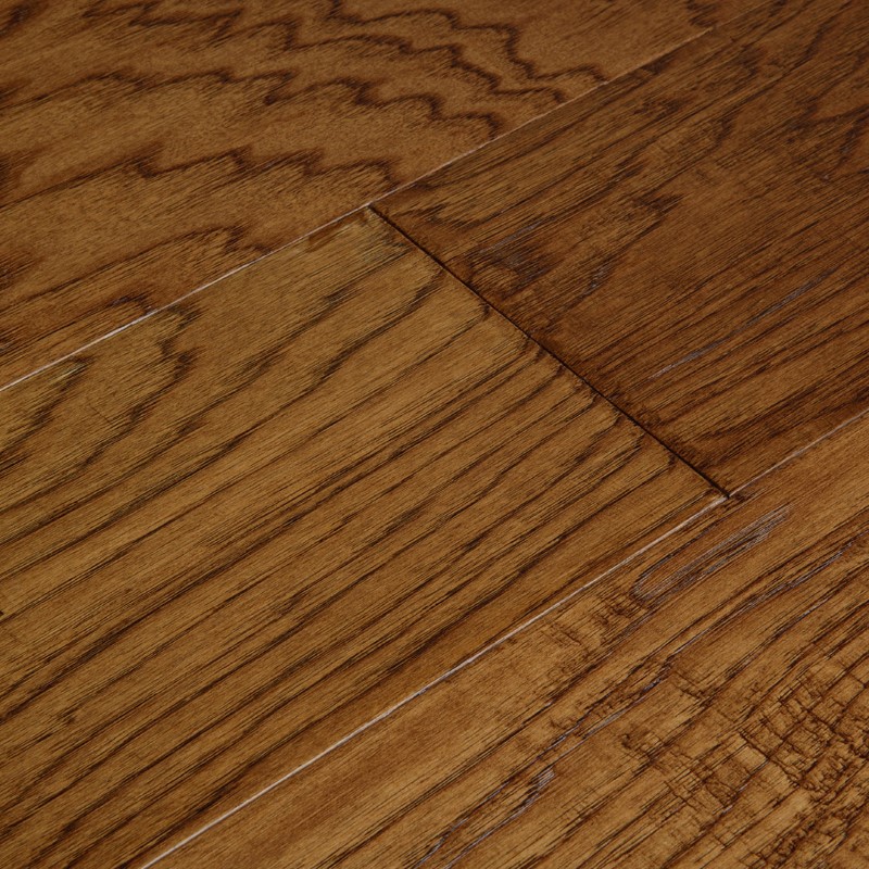Artisan Hardwood Timberline Distressed Hickory Distressed Barrel Hardwood Room Scene