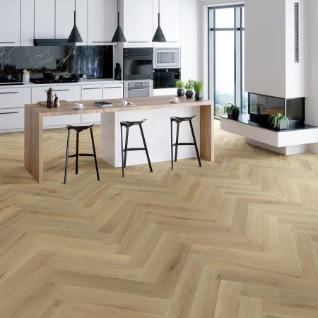 Bravada Hardwood Dvine Herringbone Rhone HB Hardwood