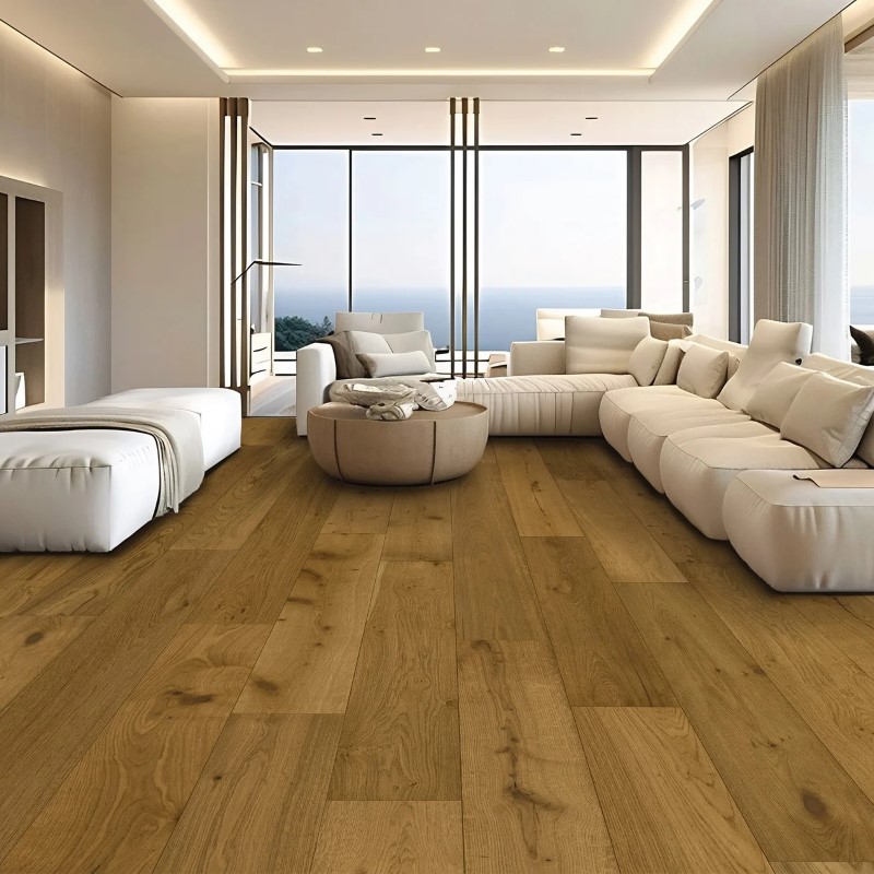 Bravada Hardwood Regalia Mantle Hardwood Room Scene