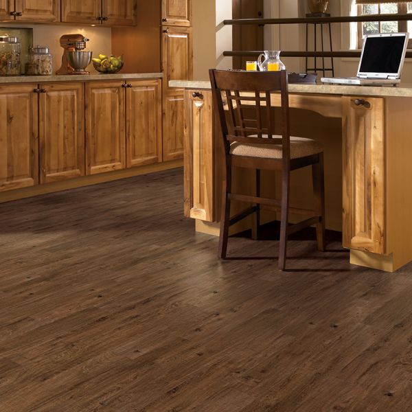 COREtec Original Deep Smoked Oak Room Scene