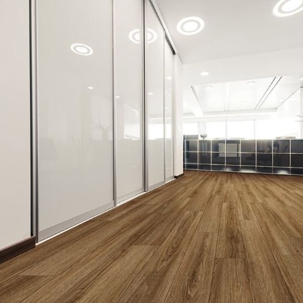 COREtec Pro Plus Rocca Oak Room Scene