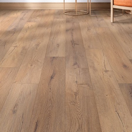 Coretec Soft Step Sand Dollar Oak Vinyl Room Scene