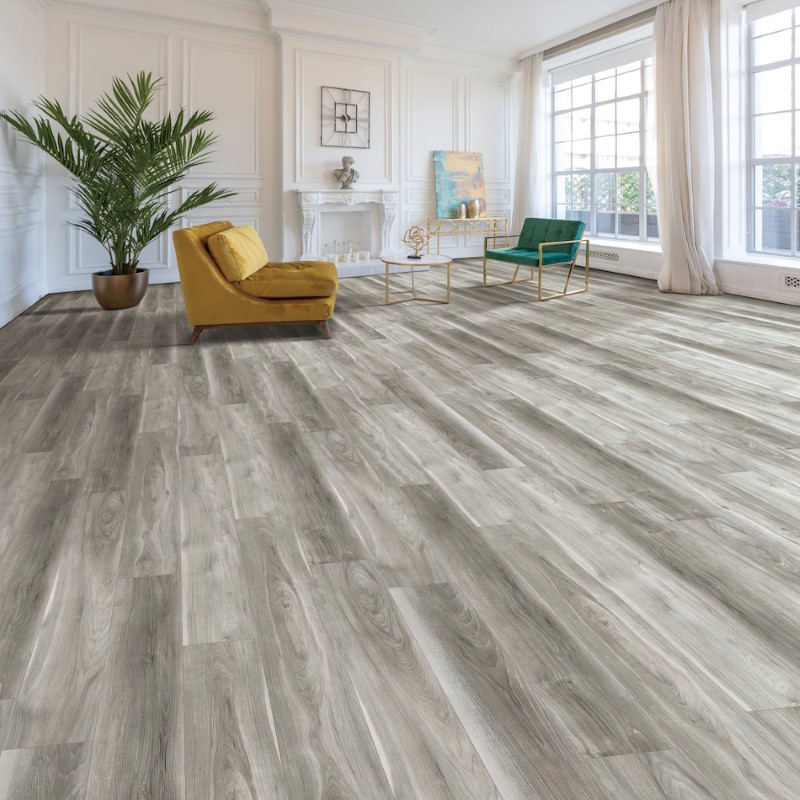 DM Flooring Camarillo Plus Beach Sand Vinyl Room Scene