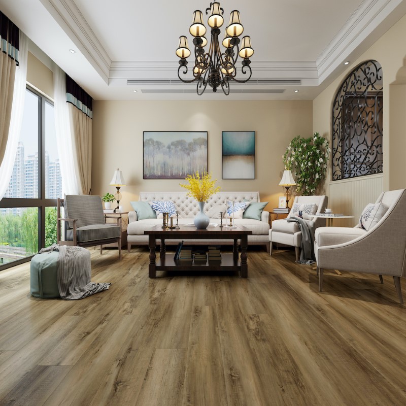 DM Flooring Prime Premium Beautiful Beige Vinyl Room Scene