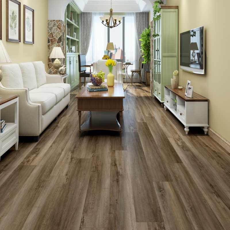 DM Flooring Prime Premium Castle Rock Vinyl Room Scene