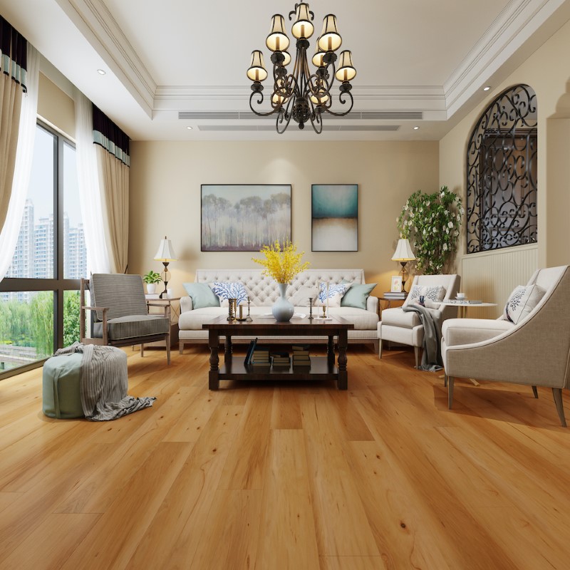 DM Flooring Prime Premium Classic Hickory Vinyl Room Scene