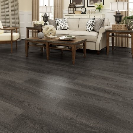 DM Flooring Protek Smoky Vinyl Room Scene