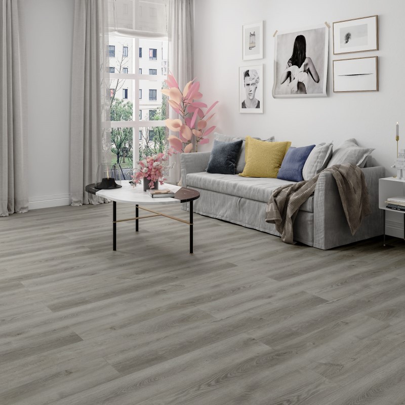 DM Flooring Protek XL Ashen Vinyl Room Scene