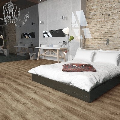 DM Flooring Protek XL Sierra Lodge Vinyl Room Scene