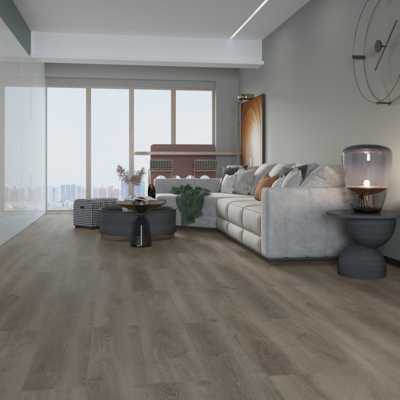 DM Flooring Protek XL Umber Vinyl Room Scene