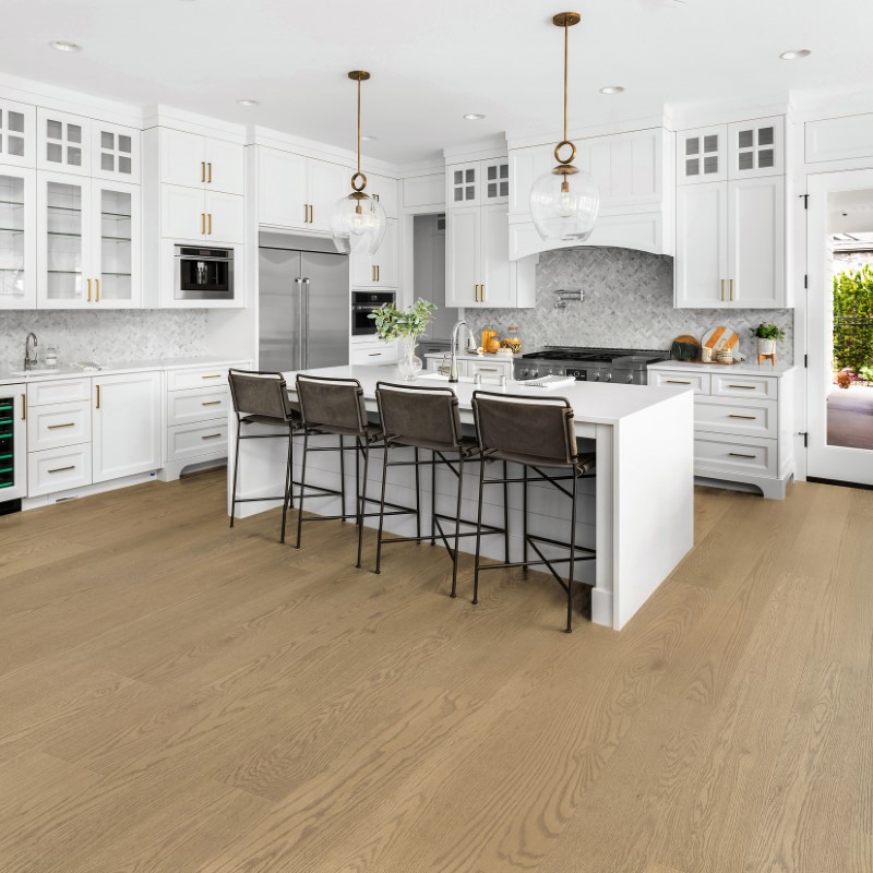 Dukes Group Legacy Latte Hardwood Room Scene
