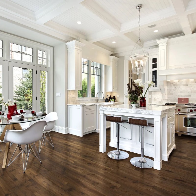 En Bois Flooring Valensole Copper Creek Hardwood Room Scene