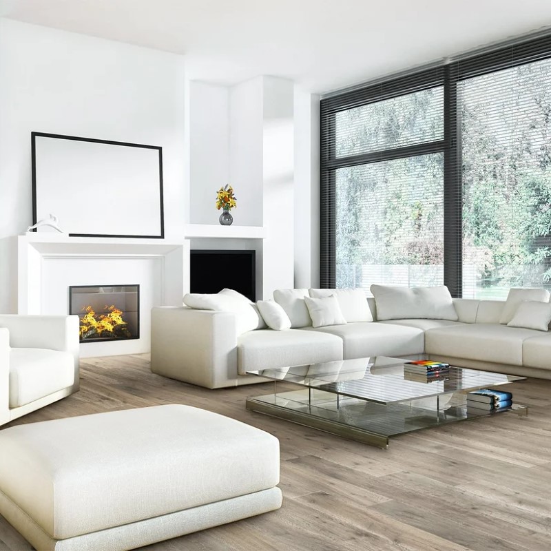 En Bois Flooring Valensole Echo Ridge Hardwood Room Scene