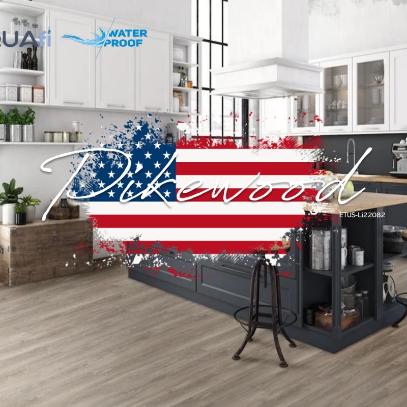 Eternity Flooring Americas Choice by AquaFi Pikewood Laminate Room Scene