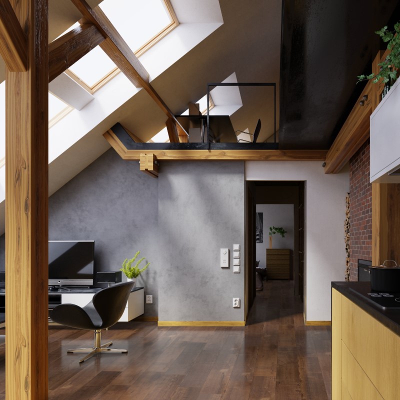 Eternity Flooring Megacore Chestnut PLUS Vinyl Room Scene