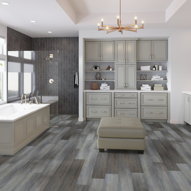 Eternity Flooring Palomar Coronado Bisque Maple Laminate Room Scene