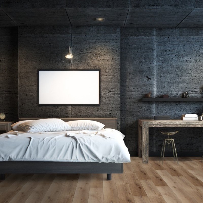 Eternity Flooring Ready+Lock+Go English Oak Vinyl Room Scene