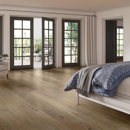 Hartco TimberBrush Gold Beach Day Hardwood Room Scene