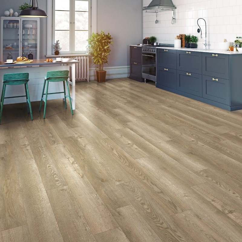 Lux Floors Glenn Manor Honey Vinyl Room Scene