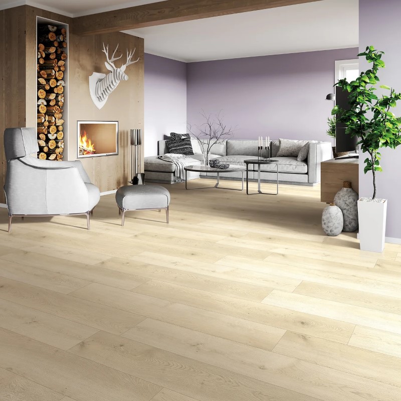 Lux Floors Royal Oaks Ashwood Vinyl Room Scene