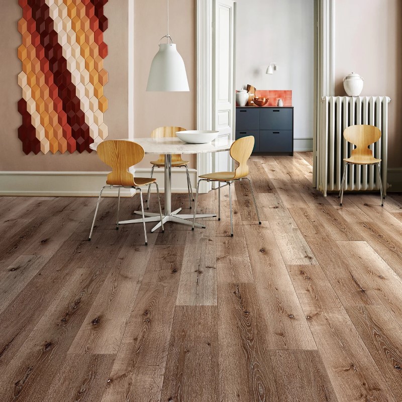 Lux Floors Royal Oaks Rugby Vinyl Room Scene