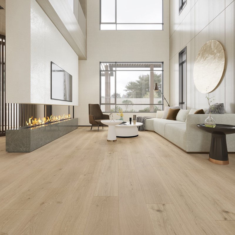 Medieval Floors Architectural Winter Glacier Hardwood Room Scene