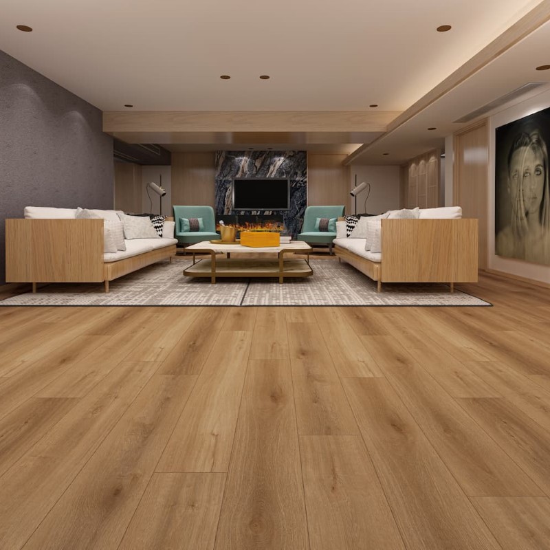 Megaclic AquaShield Canoe Laminate Room Scene