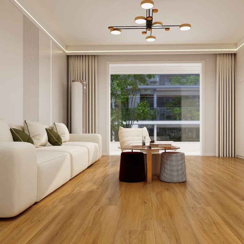 Megaclic AquaShield Paxon Laminate Room Scene