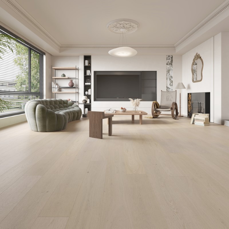 Meya Flooring Desert Sands Monterey Hardwood Room Scene