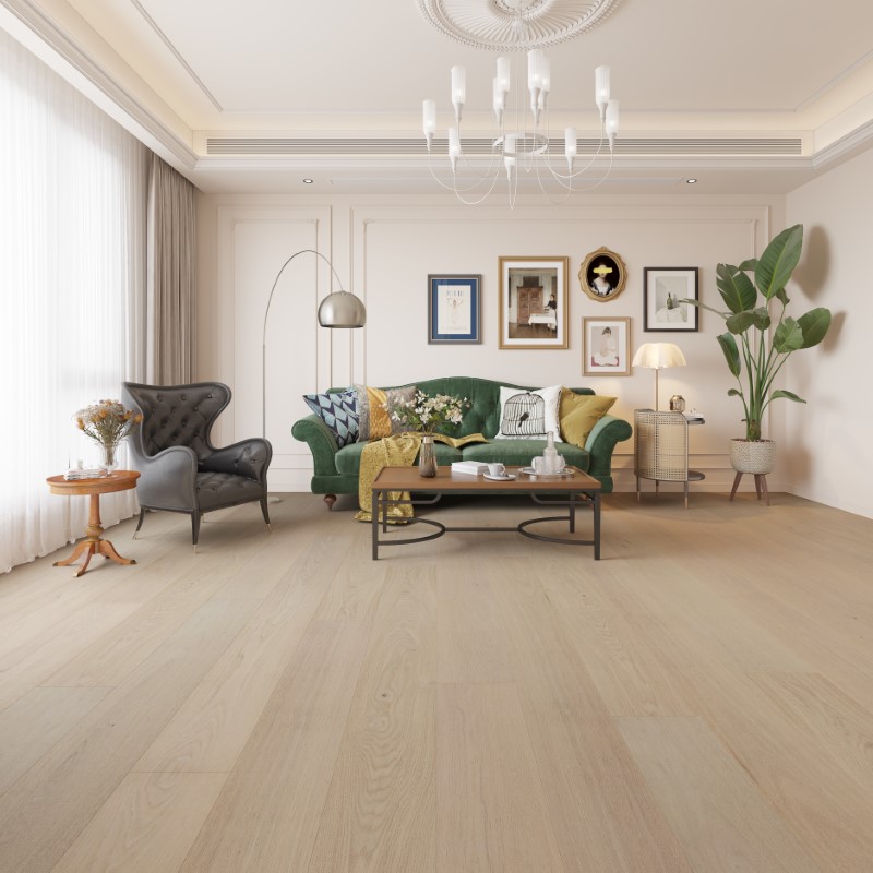 Meya Flooring Desert Sands Sandstrom Hardwood Room Scene