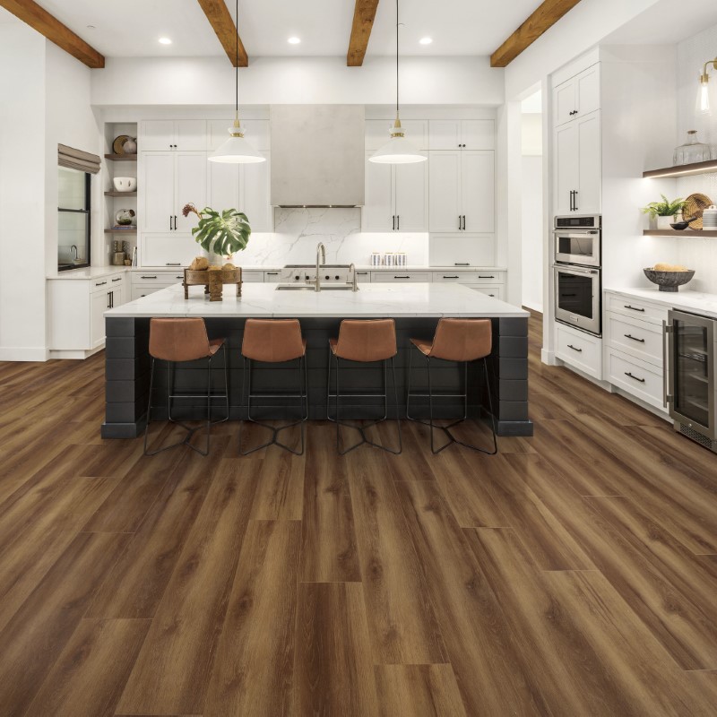 Mission Collection Cortana Maxx Autumn Gold Vinyl Room Scene