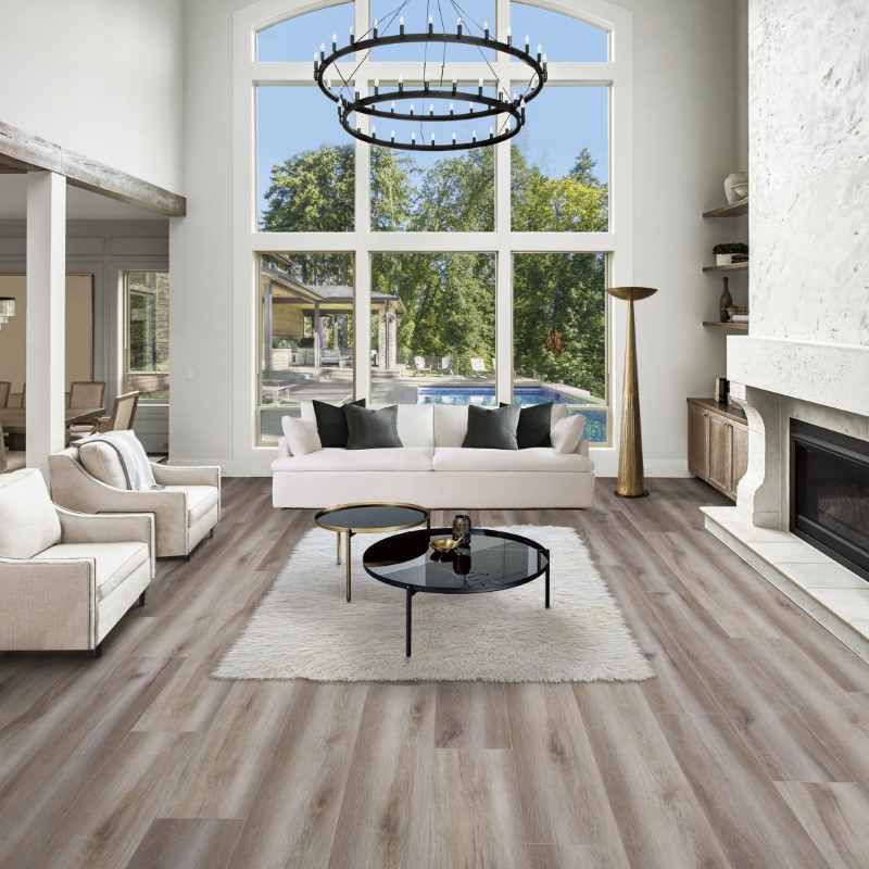 Mission Collection Cortana Maxx Smoke Pearl Vinyl Room Scene