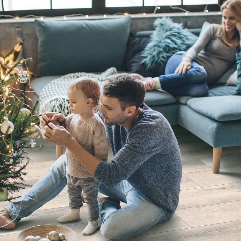 Mission Collection Foundation River Silt Vinyl Room Scene