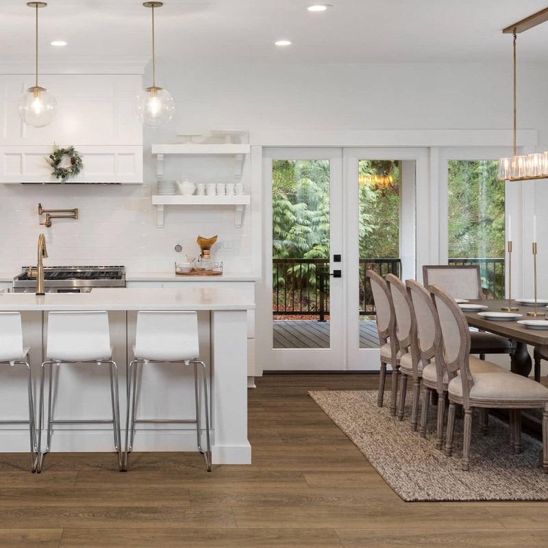 Mission Collection Foundation Shaded Canopy Vinyl Room Scene