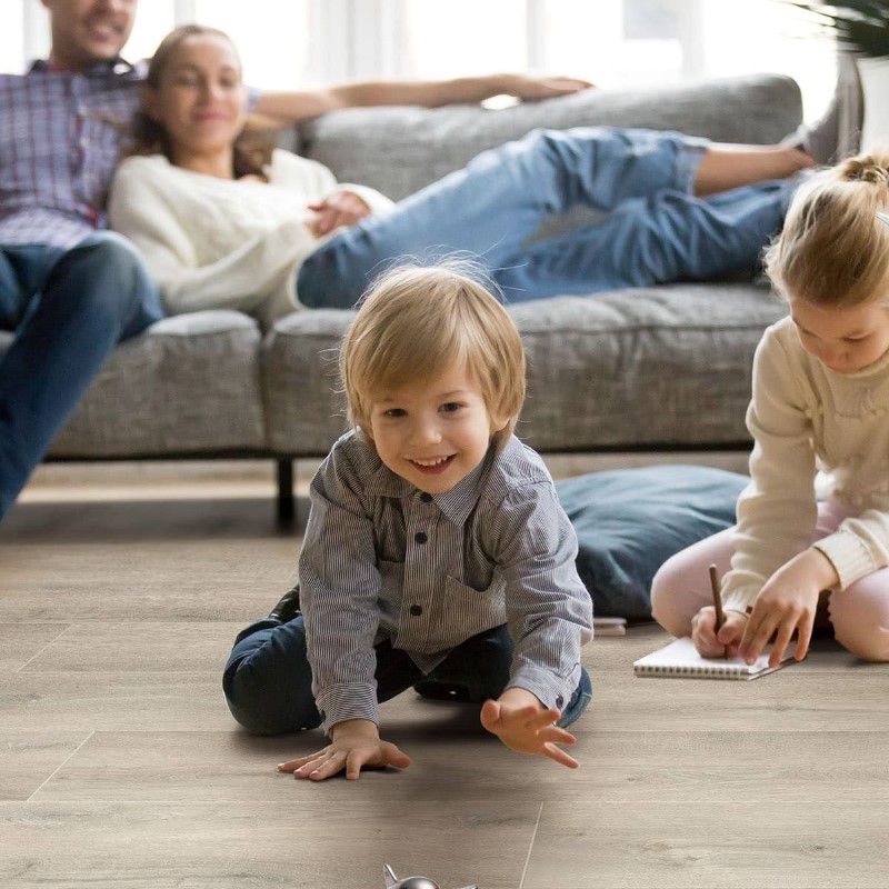 Mission Collection Foundation Winter Sky Vinyl Room Scene